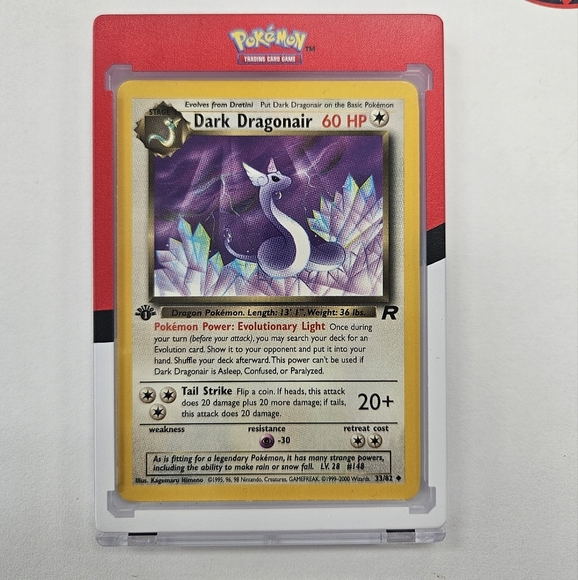 Pokemon Other - 1st Edition | 2000 Pokemon Rocket - Dark Dragonair - Mint #33